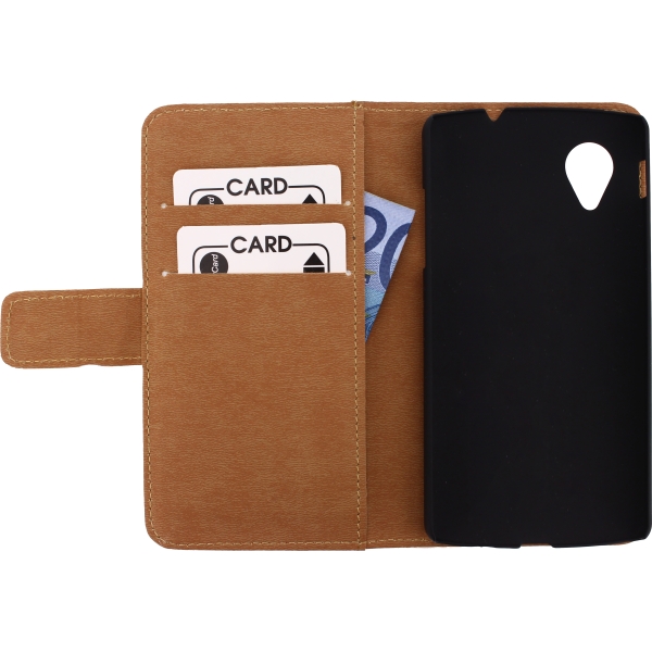 Mobilize Slim Wallet Book Case Lg Google Nexus 5 White - Afbeelding 3