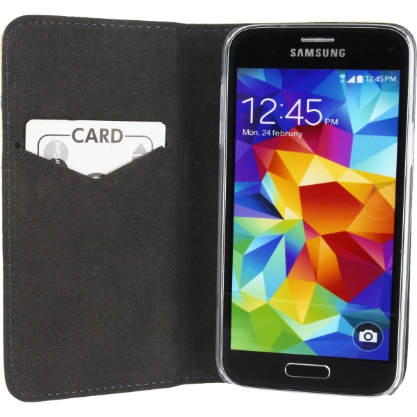 Mobilize Premium Magnet Book Case Samsung Galaxy S5 Mini I Love You - Afbeelding 3