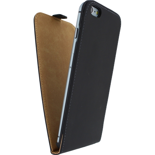 Mobilize Ultra Slim Flip Case Apple Iphone 6 Plus/6S Plus Black - Afbeelding 2