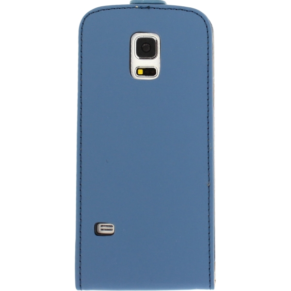 Mobilize Ultra Slim Flip Case Samsung Galaxy S5 Mini Dark Blue - Afbeelding 4