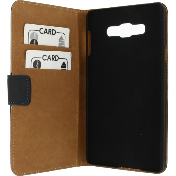 Mobilize Slim Wallet Book Case Samsung Galaxy A7 Black - Afbeelding 3