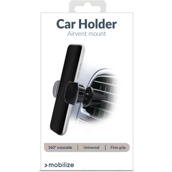 Mobilize Universal Car Holder Air Vent Black - Afbeelding 9
