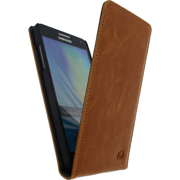 Mobilize Premium Magnet Flip Case Samsung Galaxy A5 Brown - Afbeelding 2