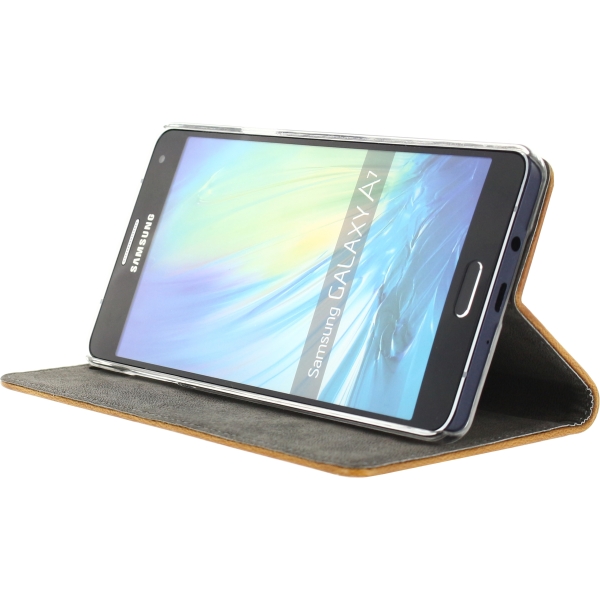 Mobilize Premium Magnet Book Case Samsung Galaxy A7 Brown - Afbeelding 4
