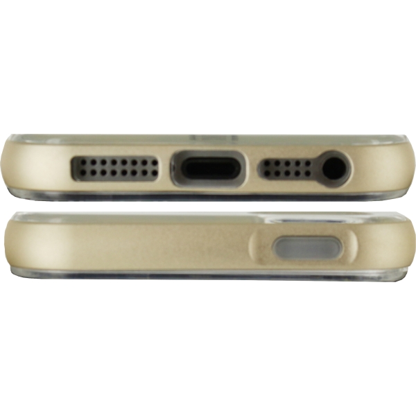 Mobilize Gelly+ Case Apple Iphone 5/5S/Se Clear/Champagne - Afbeelding 4