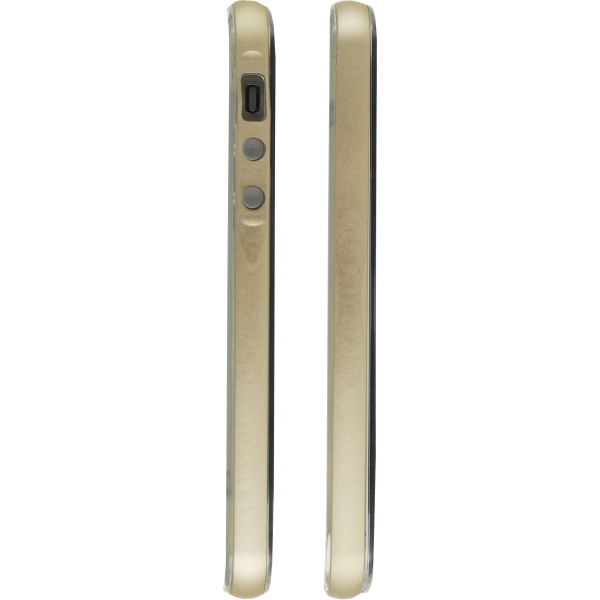 Mobilize Gelly+ Case Apple Iphone 5/5S/Se Clear/Champagne - Afbeelding 5