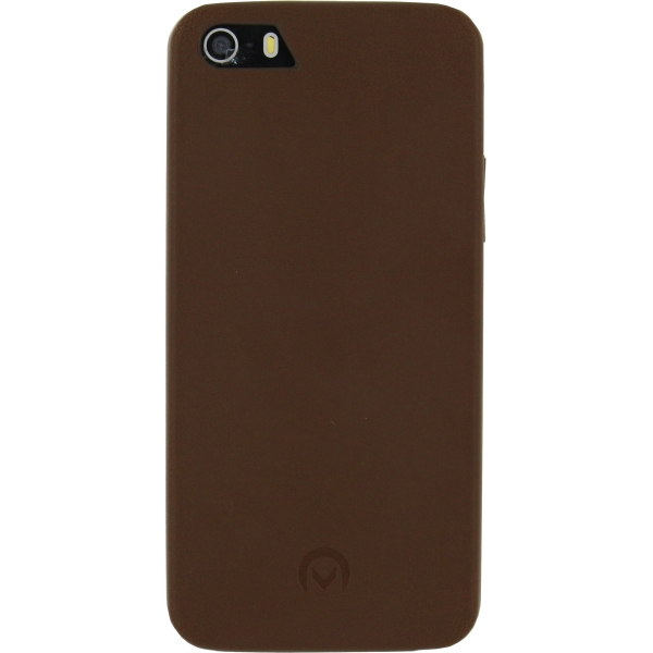 Mobilize Slim Leather Case Apple Iphone 5/5S/Se Brown - Afbeelding 2