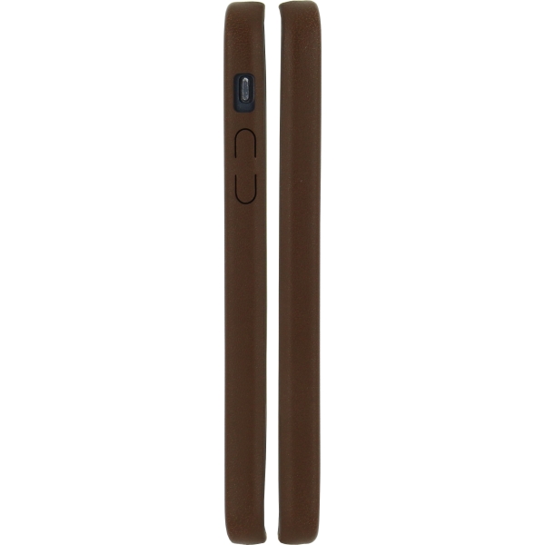 Mobilize Slim Leather Case Apple Iphone 5/5S/Se Brown - Afbeelding 4