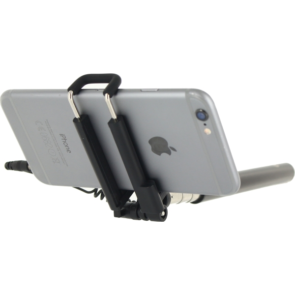 Mobilize Wired Selfie Stick Black - Afbeelding 3