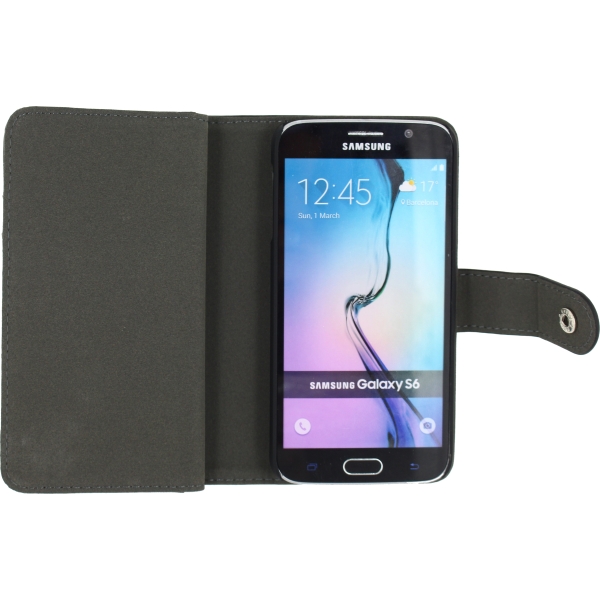 Mobilize All-In-One Wallet Book Case Samsung Galaxy S6 Black - Afbeelding 4