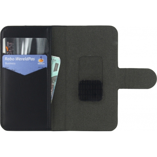 Mobilize Universal Wallet Book Case Small Black - Afbeelding 4