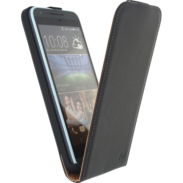 Mobilize Classic Flip Case Htc Desire 620 Black - Afbeelding 2
