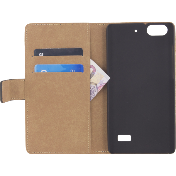 Mobilize Classic Wallet Book Case Huawei G Play Mini Black - Afbeelding 3