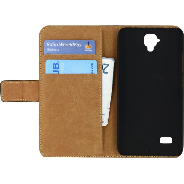 Mobilize Classic Wallet Book Case Huawei Y5 Black - Afbeelding 3