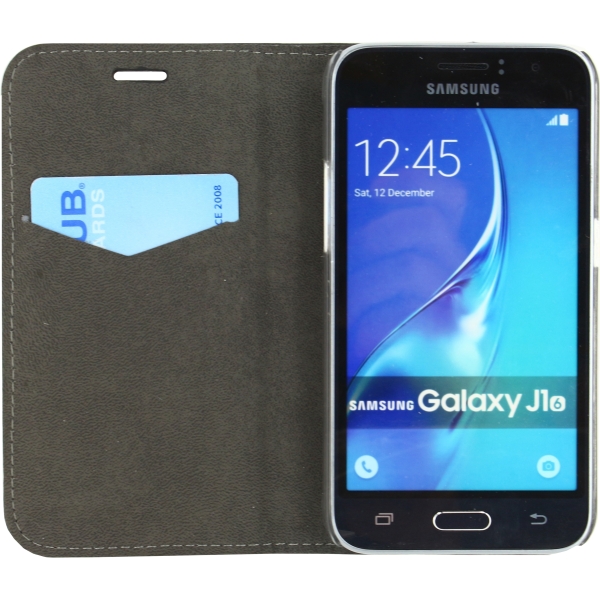 Mobilize Premium Magnet Book Case Samsung Galaxy J1 2016 Black - Afbeelding 3