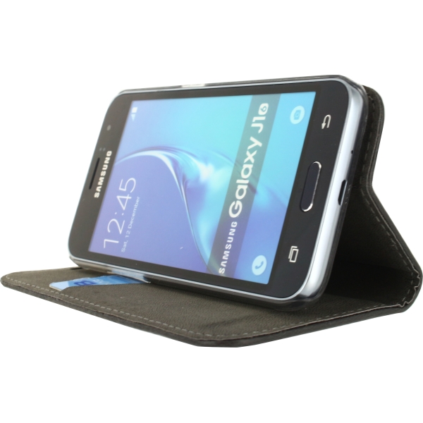 Mobilize Premium Magnet Book Case Samsung Galaxy J1 2016 Black - Afbeelding 4