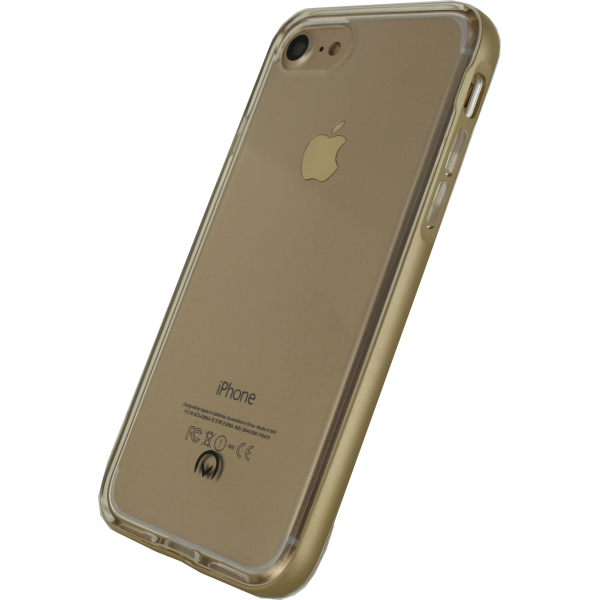 Mobilize Gelly+ Case Apple Iphone 7/8/Se (2020/2022) Clear/Champagne - Afbeelding 2