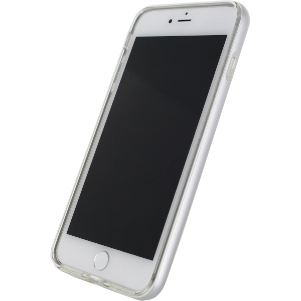 Mobilize Gelly+ Case Apple Iphone 7 Plus/8 Plus Clear/Silver - Afbeelding 3
