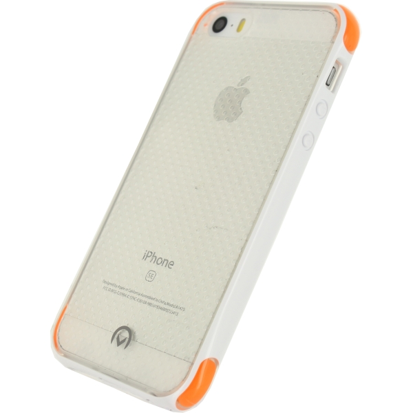 Mobilize Shockproof Case Apple Iphone 5/5S/Se White - Afbeelding 3