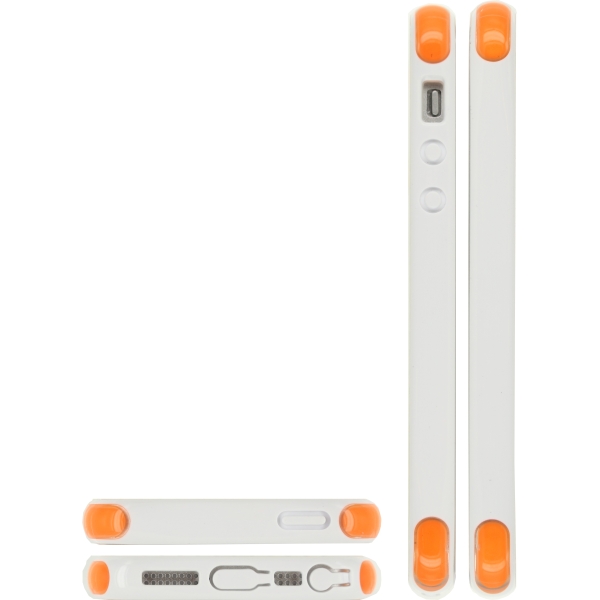 Mobilize Shockproof Case Apple Iphone 5/5S/Se White - Afbeelding 6