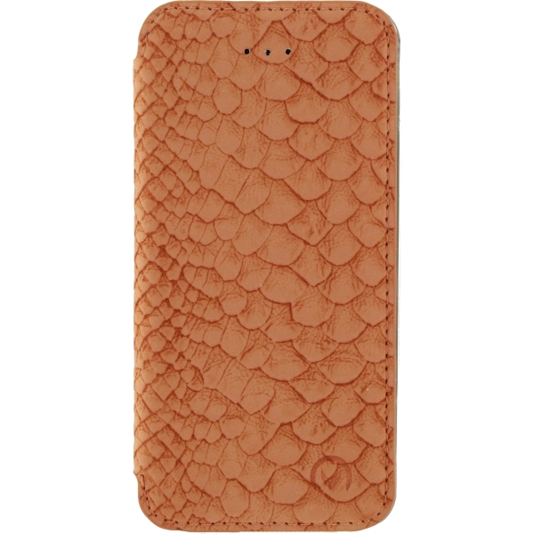 Mobilize Slim Gelly Booklet Apple Iphone 5/5S/Se Soft Snake Apricot - Afbeelding 2