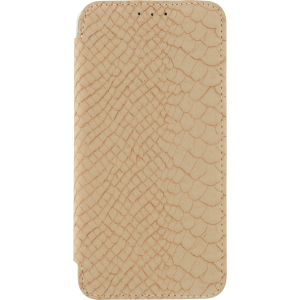 Mobilize Slim Gelly Booklet Apple Iphone 6/6S Soft Snake Creamy Rose - Afbeelding 2