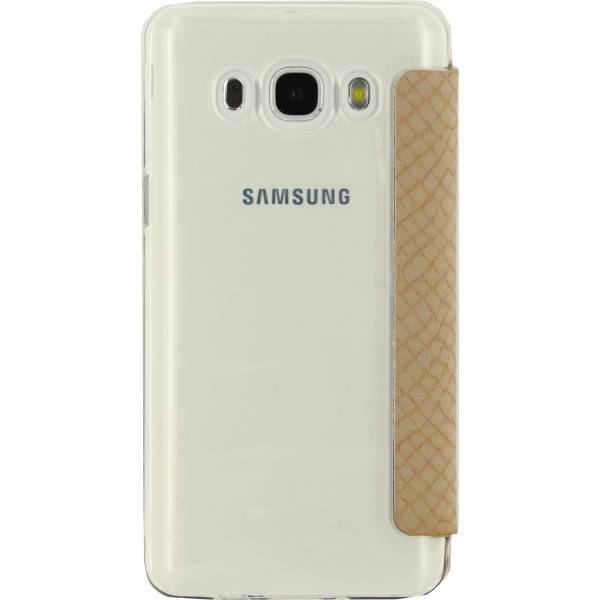Mobilize Slim Gelly Booklet Samsung Galaxy J5 2016 Soft Snake Creamy Rose - Afbeelding 3