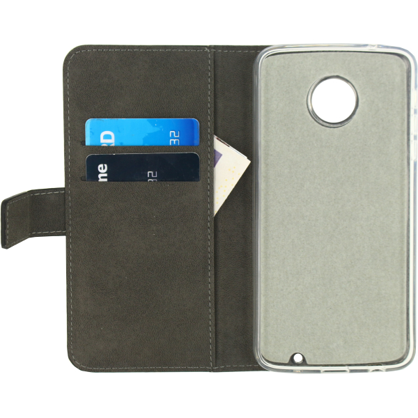 Mobilize Classic Gelly Wallet Book Case Motorola Moto Z Play Black - Afbeelding 3