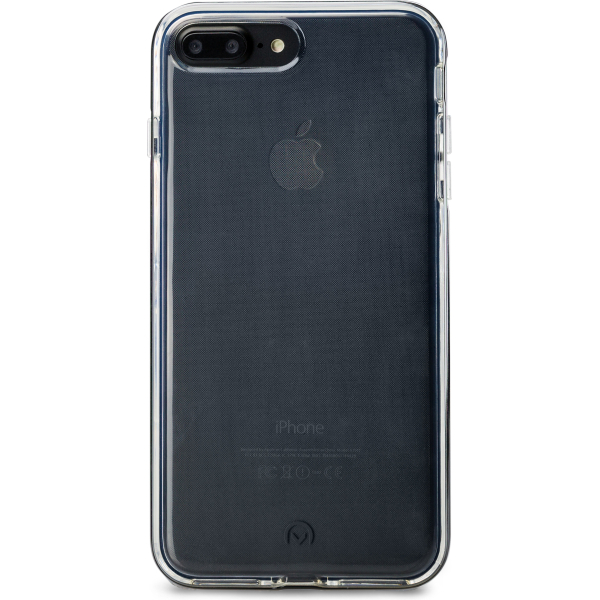 Mobilize Gelly+ Case Apple Iphone 7 Plus/8 Plus Clear/Jet Black - Afbeelding 2