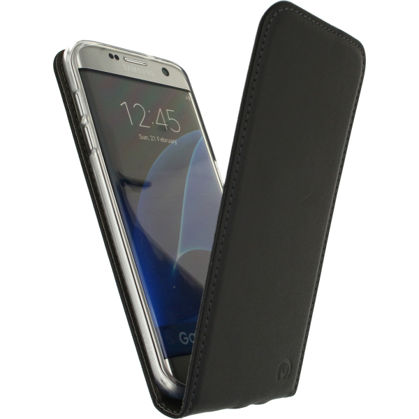 Mobilize Classic Gelly Flip Case Samsung Galaxy S7 Edge Black - Afbeelding 2