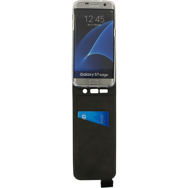 Mobilize Classic Gelly Flip Case Samsung Galaxy S7 Edge Black - Afbeelding 5