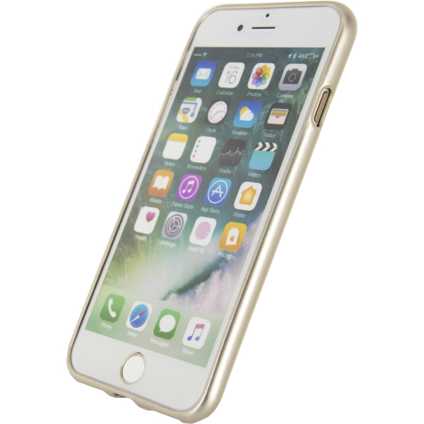 Mobilize Metallic Gelly Case Apple Iphone 7/8/Se (2020/2022) Champagne Gold - Afbeelding 3