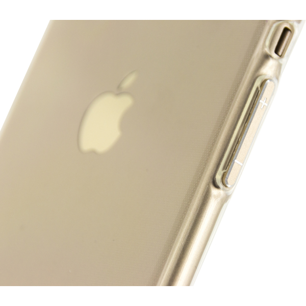 Mobilize Deluxe Gelly Case Apple Iphone 7/8/Se (2020/2022) Clear Gold Button - Afbeelding 3
