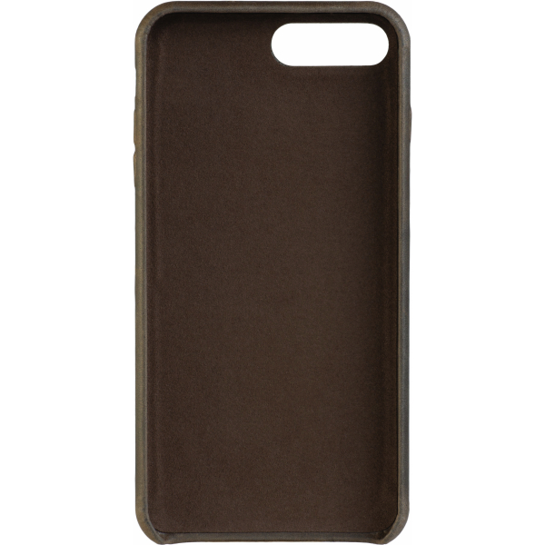 Senza Raw Leather Cover Apple Iphone 7 Plus/8 Plus Chestnut Brown - Afbeelding 2