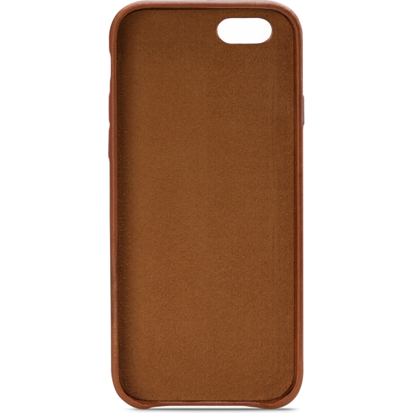 Senza Desire Leather Cover With Card Slot Apple Iphone 6/6S Burned Cognac - Afbeelding 2