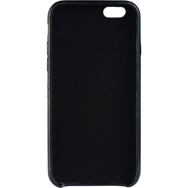 Senza Pure Leather Cover With Card Slot Apple Iphone 6/6S Deep Black - Afbeelding 2