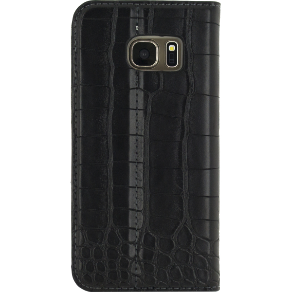 Mobilize Premium Gelly Book Case Samsung Galaxy S7 Alligator Midnight Black - Afbeelding 2