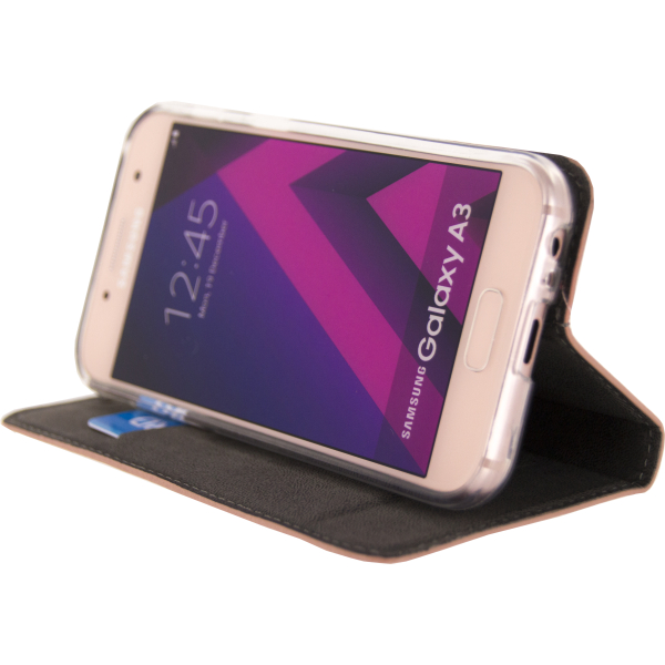 Mobilize Premium Gelly Book Case Samsung Galaxy A3 2017 Soft Pink - Afbeelding 3