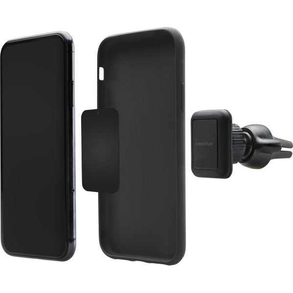Mobilize Universal Magnet Car Holder Air Vent Black - Afbeelding 3