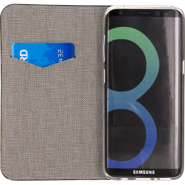 Mobilize Premium Gelly Book Case Samsung Galaxy S8 Alligator Midnight Black - Afbeelding 3