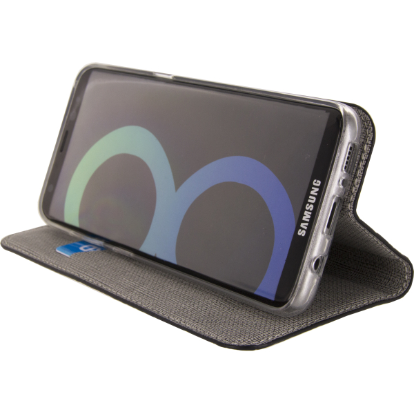 Mobilize Premium Gelly Book Case Samsung Galaxy S8 Alligator Midnight Black - Afbeelding 4
