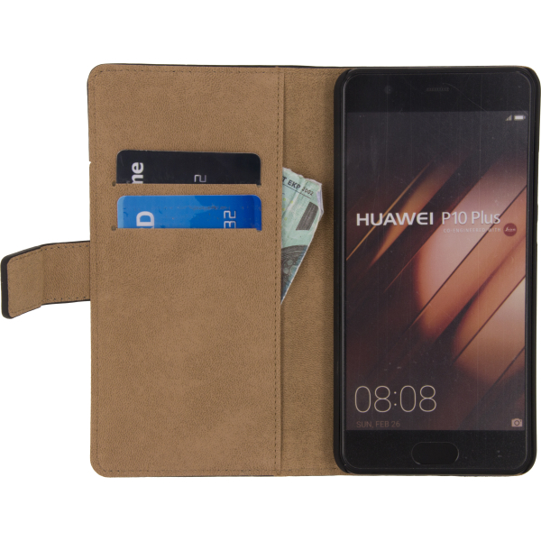Mobilize Classic Wallet Book Case Huawei P10 Plus Black - Afbeelding 3