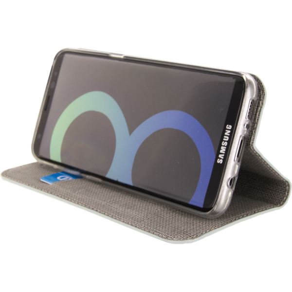 Mobilize Premium Gelly Book Case Samsung Galaxy S8+ Alligator Mystic Blue - Afbeelding 4