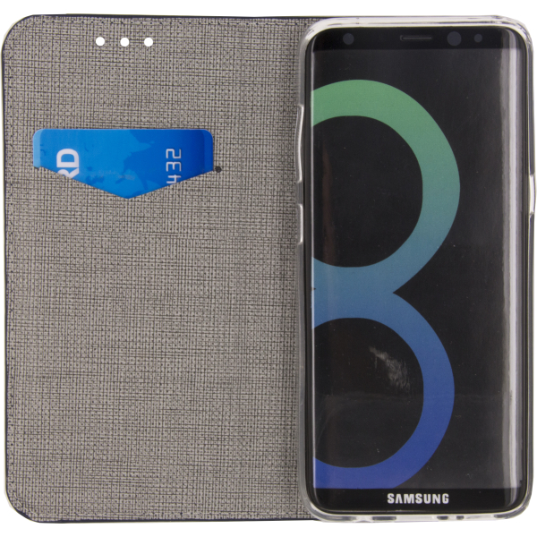 Mobilize Premium Gelly Book Case Samsung Galaxy S8+ Alligator Indigo Blue - Afbeelding 4