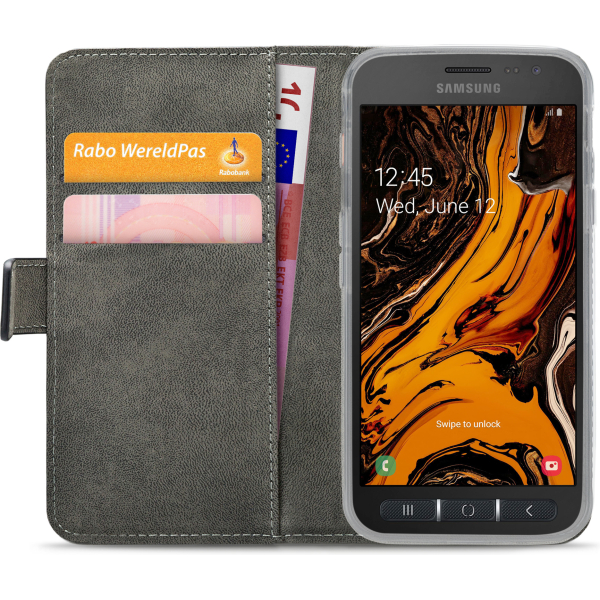 Mobilize Classic Gelly Wallet Book Case Samsung Galaxy Xcover 4/4S Black - Afbeelding 3