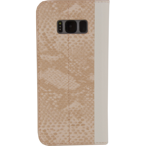 Mobilize Special Premium Gelly Book Case Samsung Galaxy S8 Snake Light Peach - Afbeelding 2