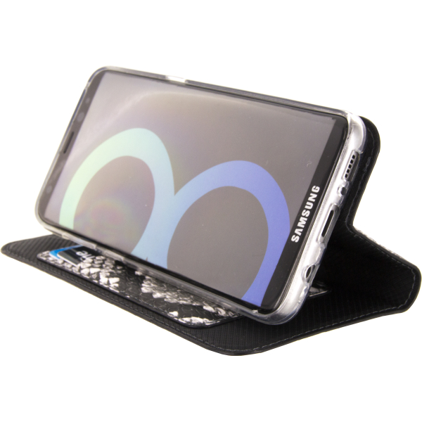 Mobilize Special Premium Gelly Book Case Samsung Galaxy S8+ Snake Black - Afbeelding 4