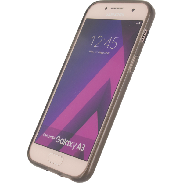 Mobilize Gelly Case Samsung Galaxy A3 2017 Smokey Grey - Afbeelding 2