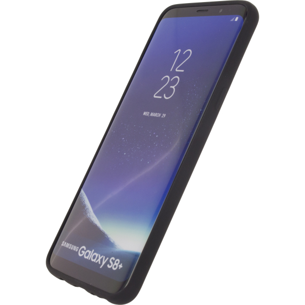 Mobilize Rubber Gelly Case Samsung Galaxy S8+ Matt Black - Afbeelding 2