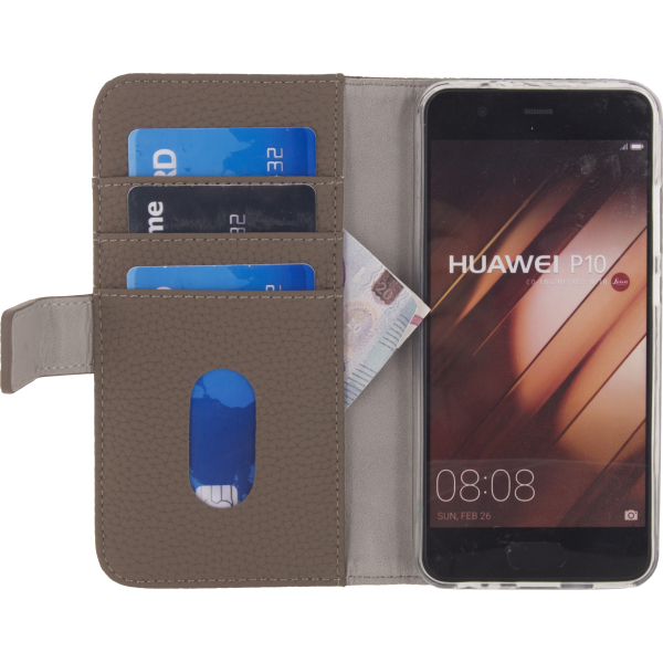 Mobilize Elite Gelly Wallet Book Case Huawei P10 Taupe - Afbeelding 3